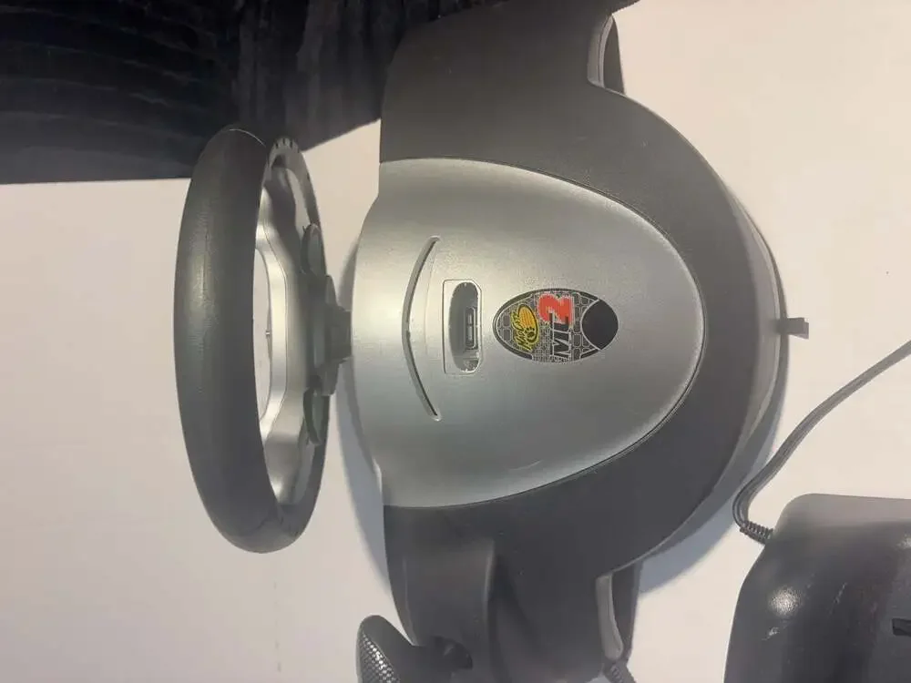 Mad Catz MC2 Racing Wheel and Pedal Set for Original Xbox